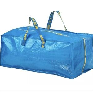 3 New IKEA Blue Storage Zipper Bag